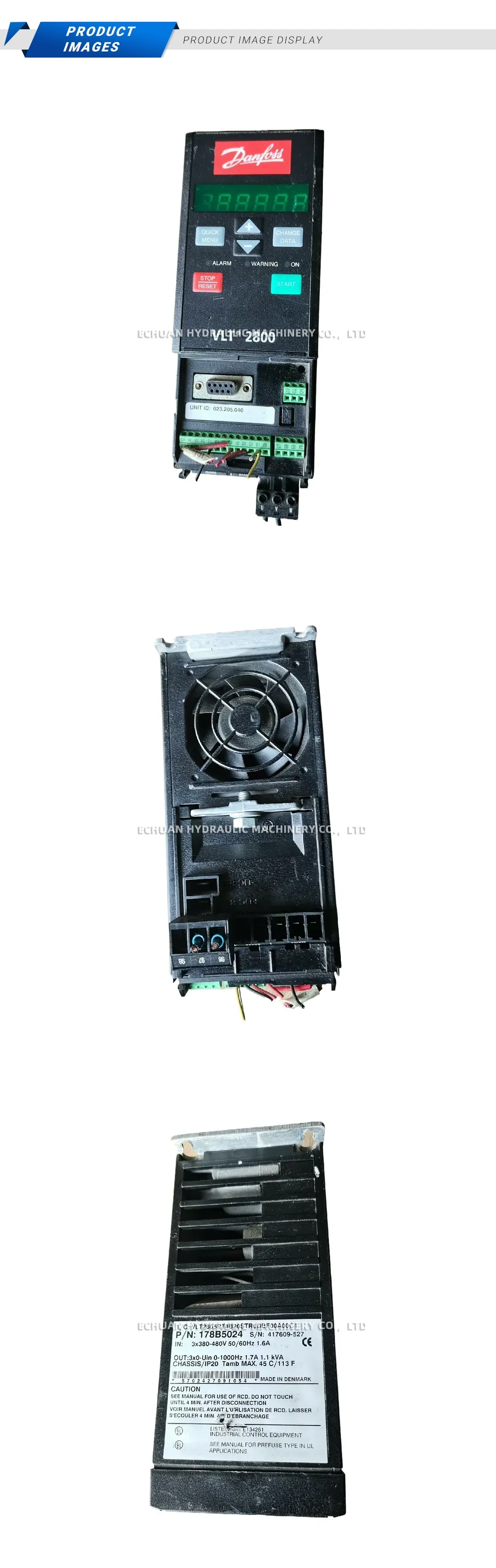 Danfoss VLT2805PT4B20STR0DBF00A0C1 Description