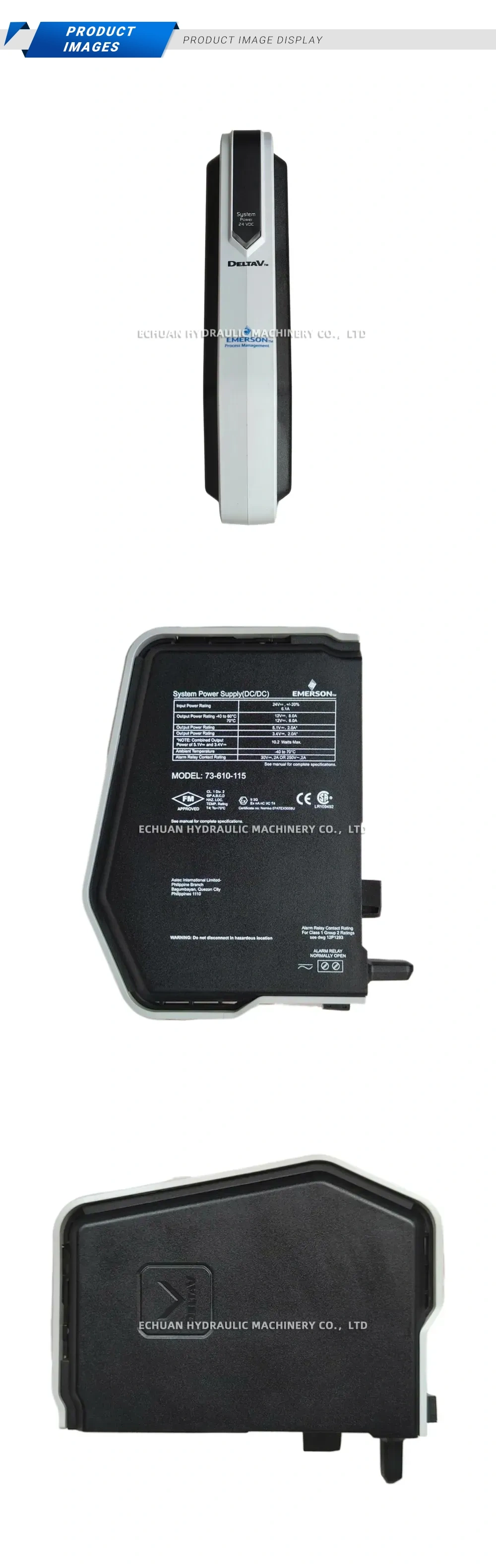 Emerson 73-610-115 Description