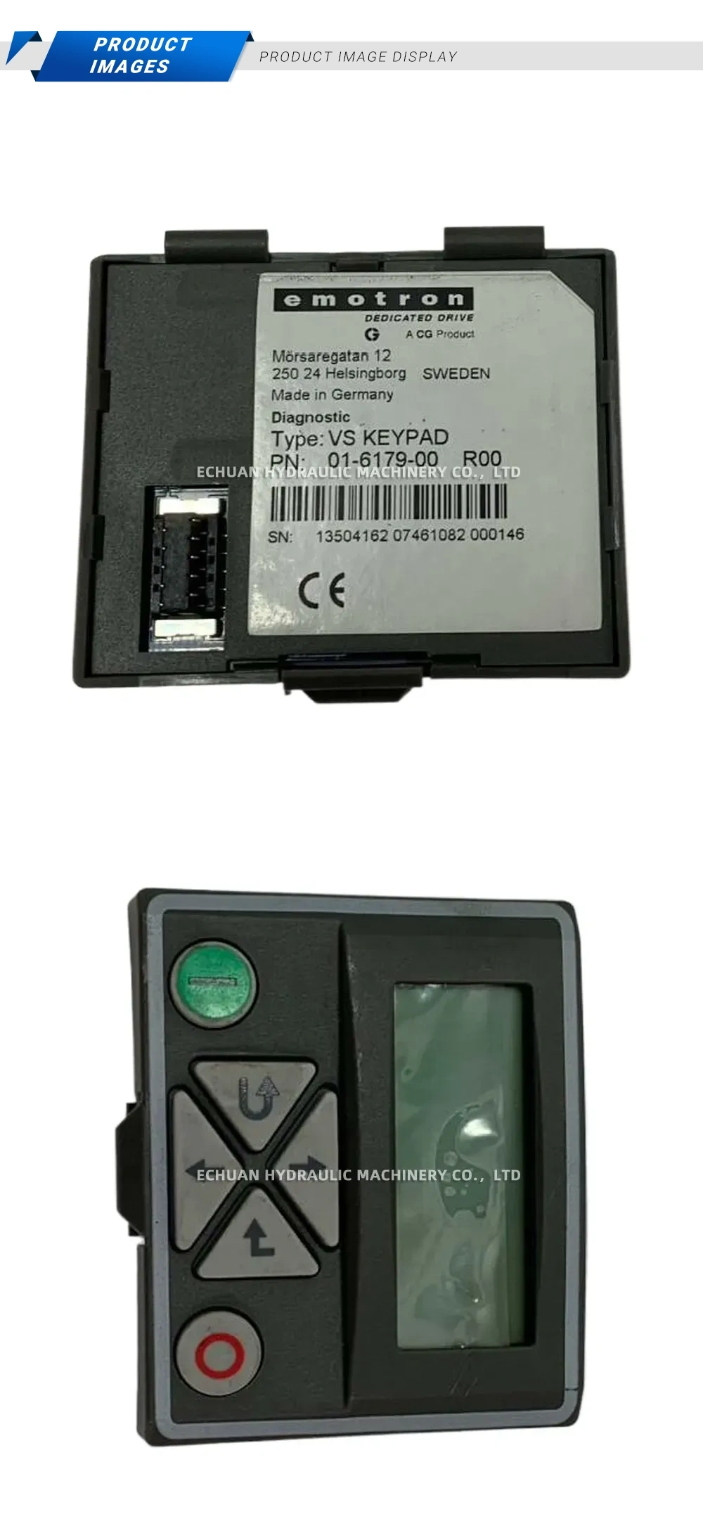 Emotron VS KEYPAD Description