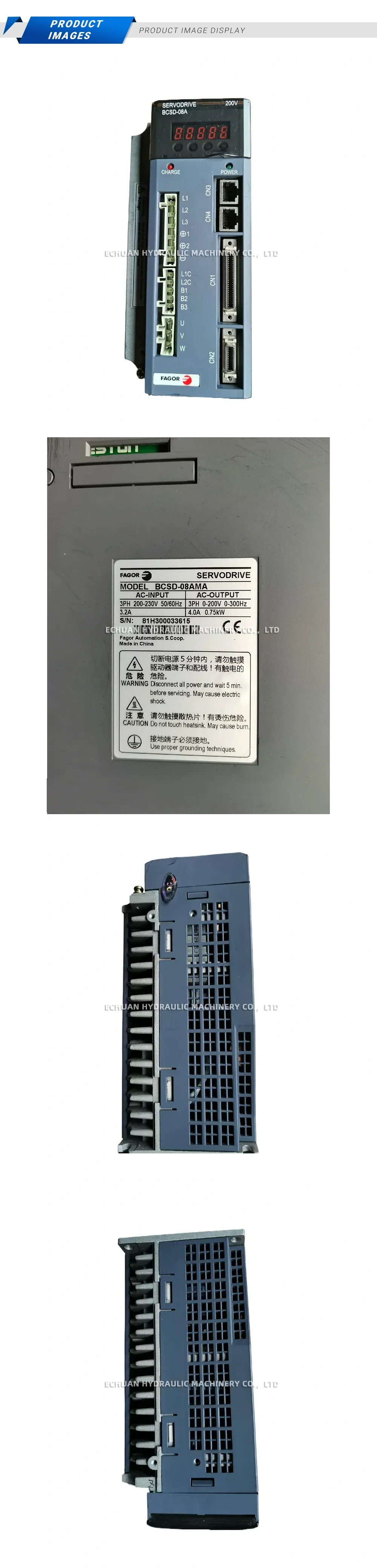Fagor BCSD-08AMA Description