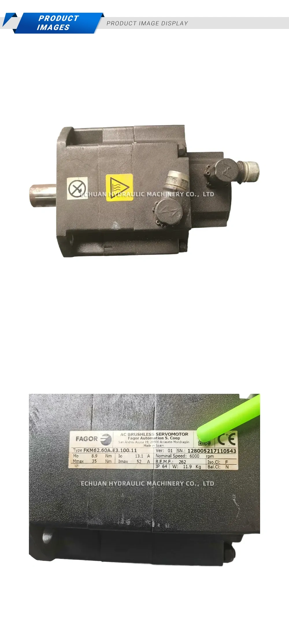 Fagor FKM62.60A.E3.100.11 Description