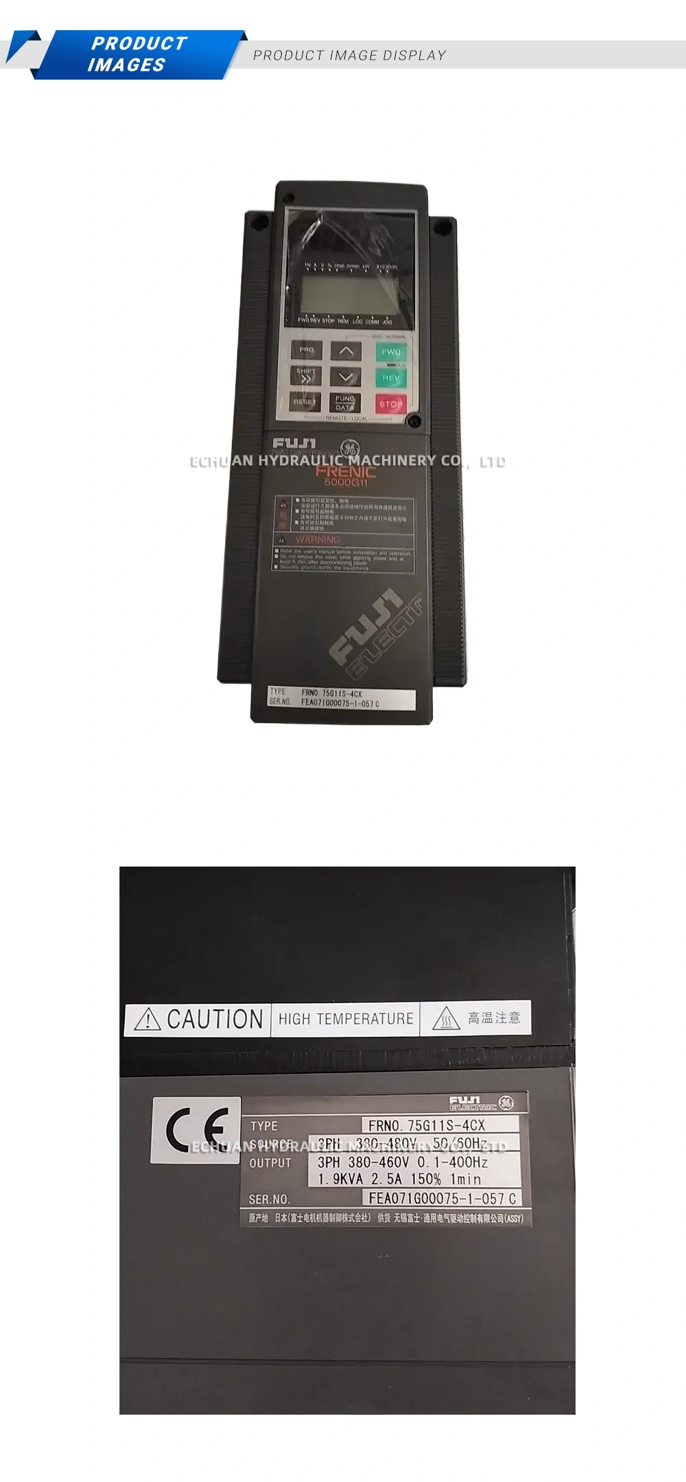 Fuji FRN0.75G11S-4CX Description