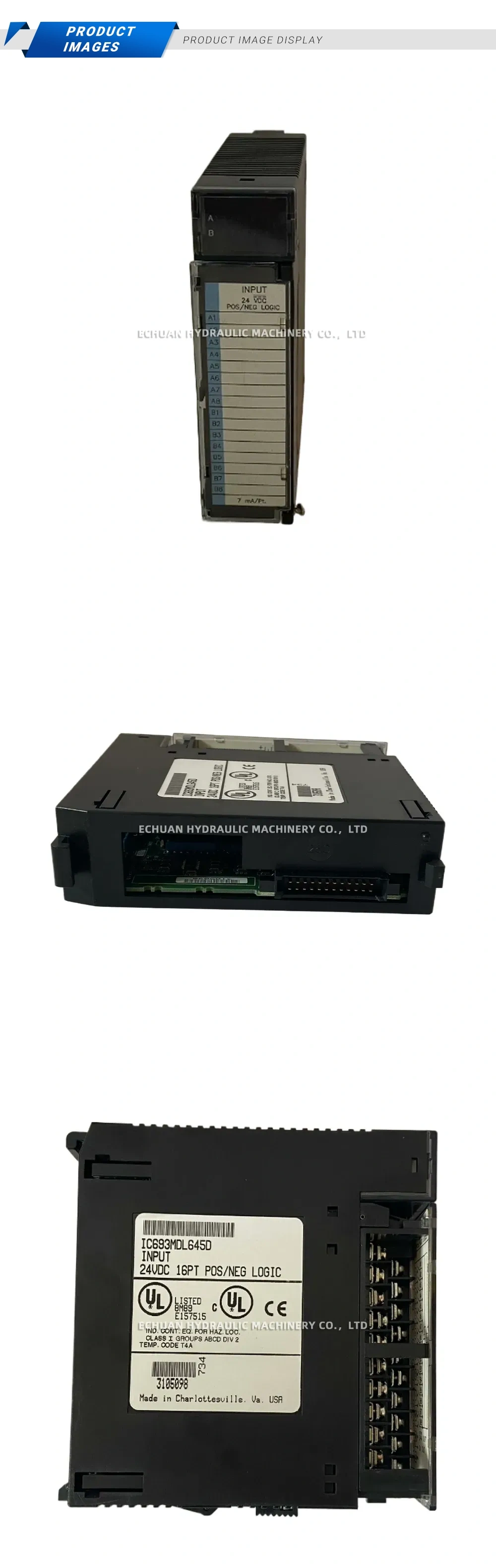 GE IC693MDL645D Description