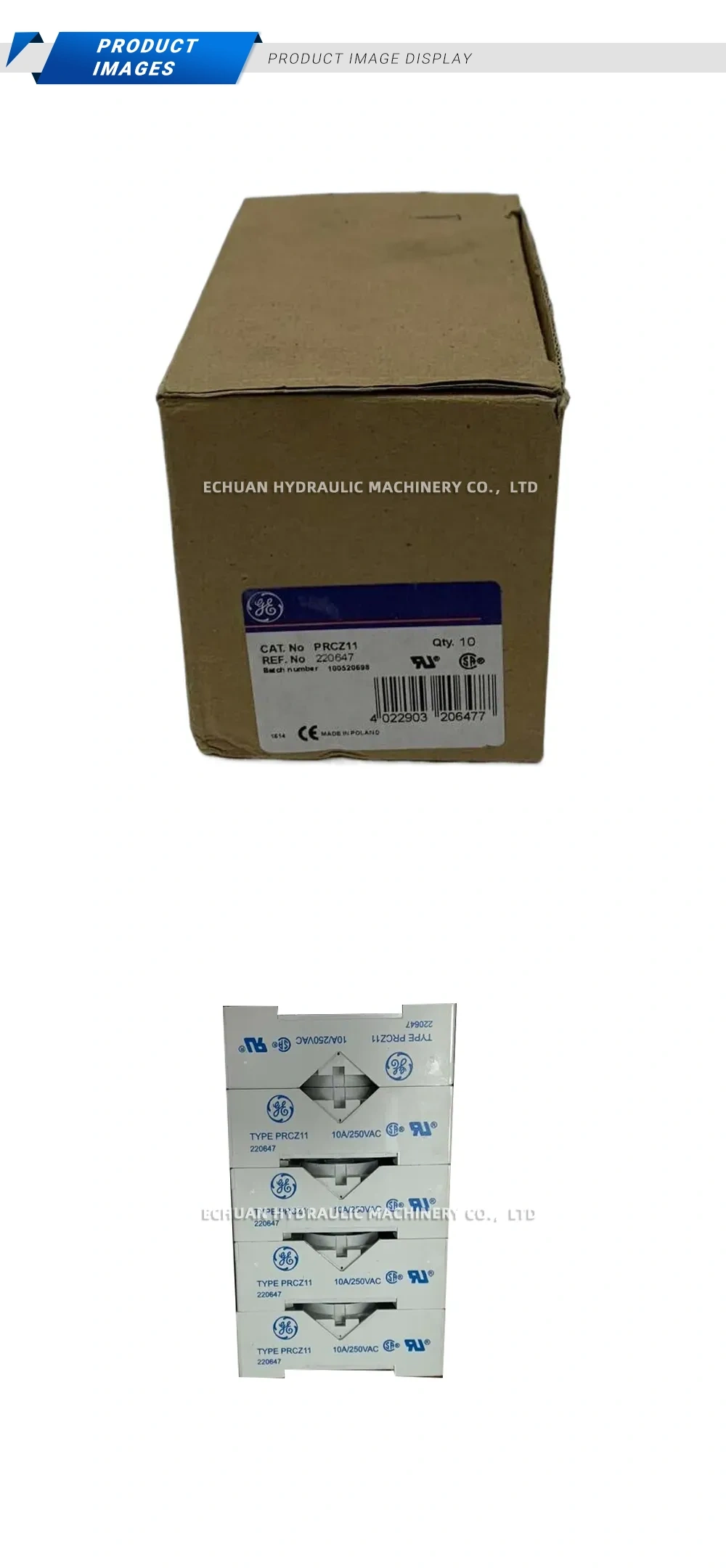 GE PRCZ11 Description