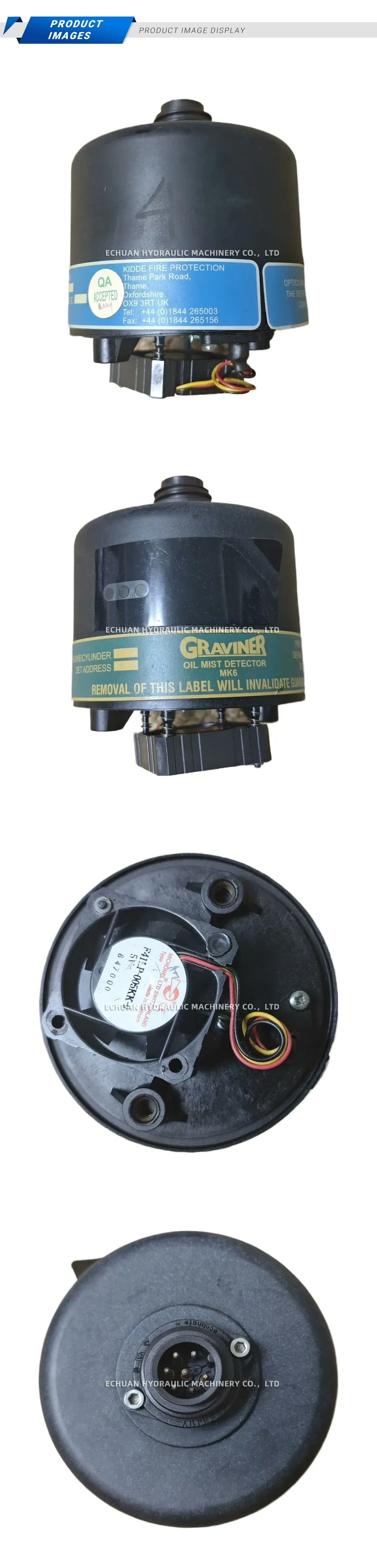 Graviner MK6 Oil Mist Concentration Probe Description