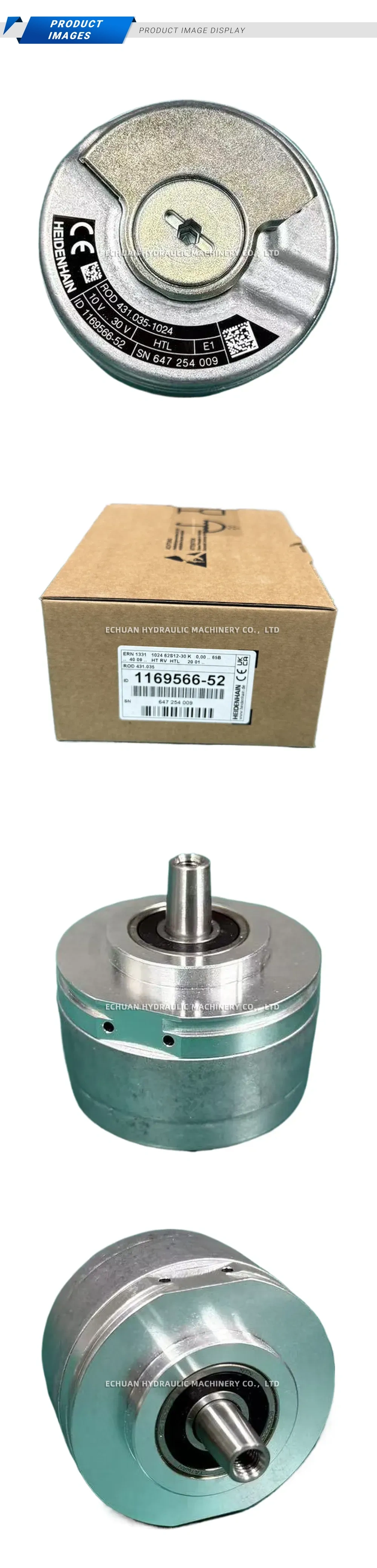 Heidenhain 1169566-52 ERN 1331 1024 62S12-30 K Description