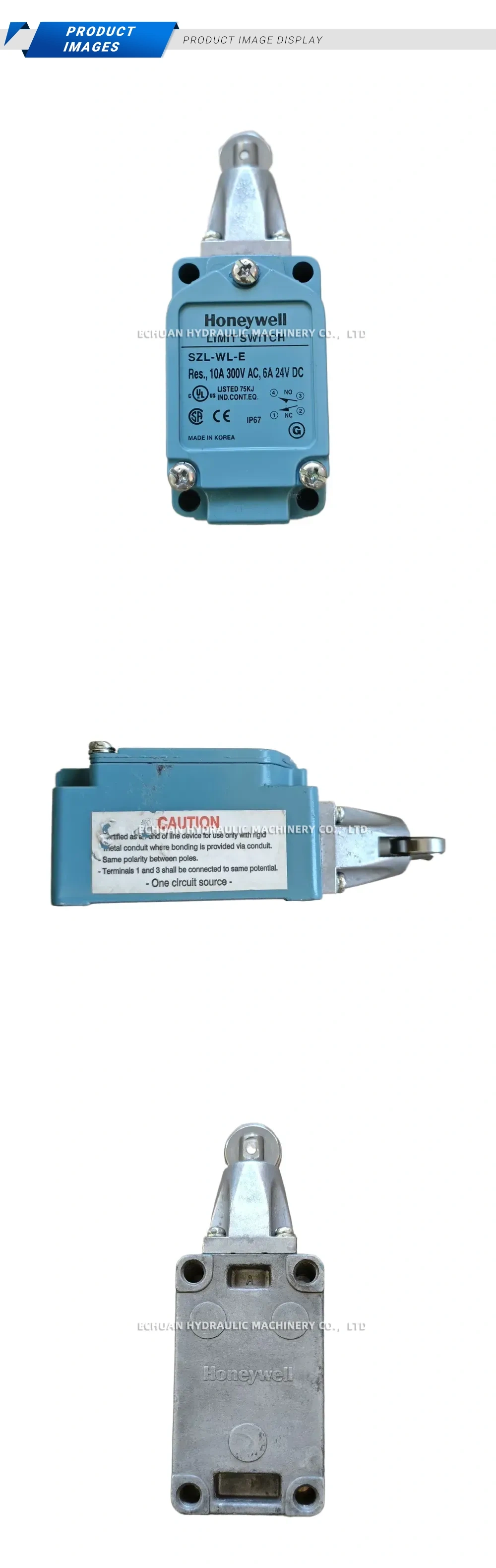 Honeywell SZL-WL-E Limit Switch Description