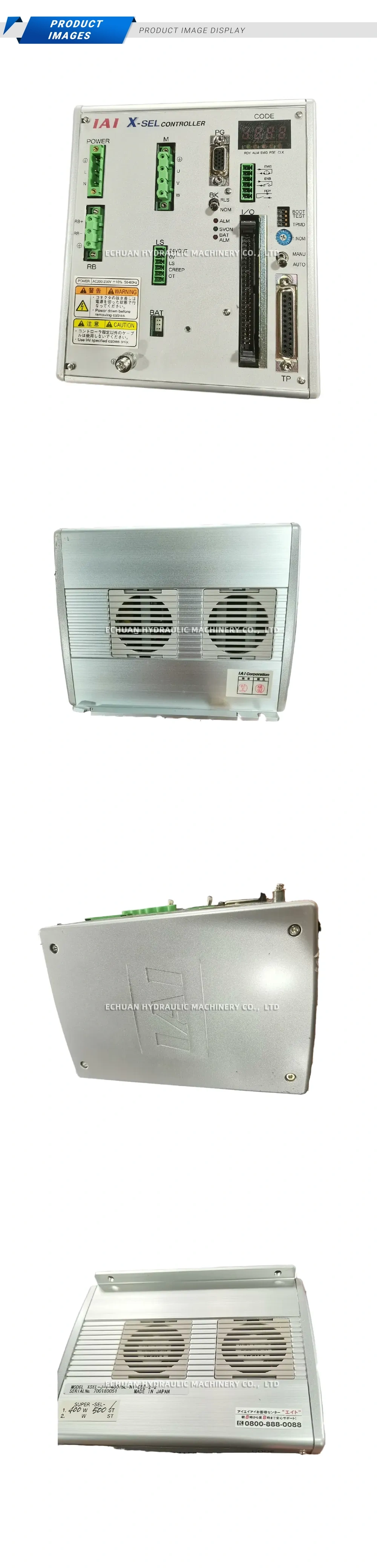 IAI XSEL-J-1-400IBL-N1-EEE-2-2 Description