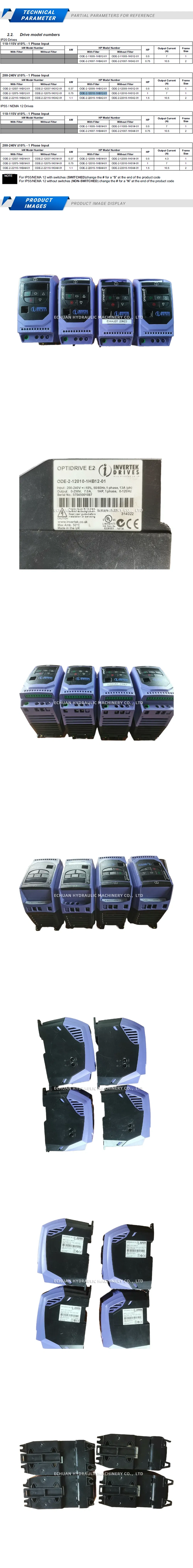 Invertek ODE-2-12010-1HB12-01 Description