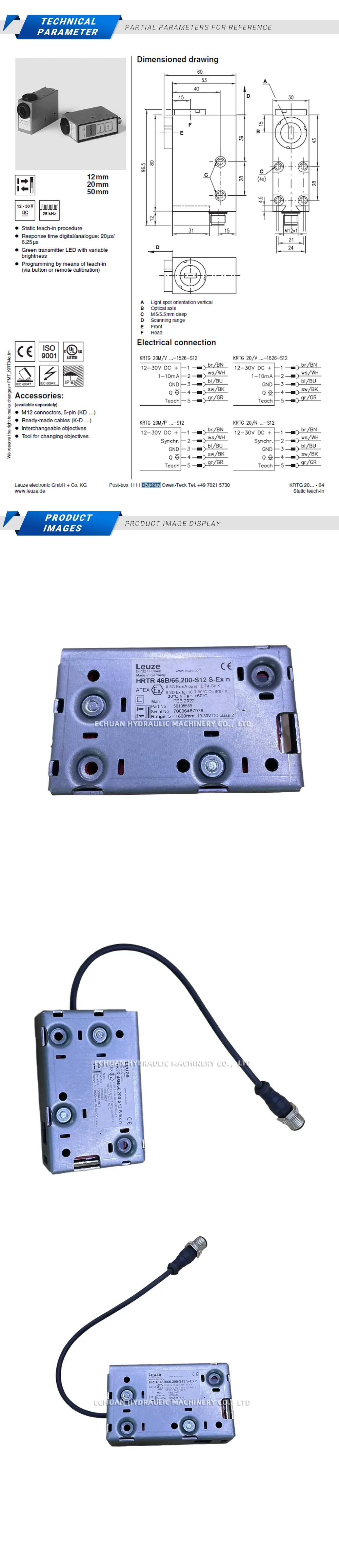 Leuze D-73277 Description