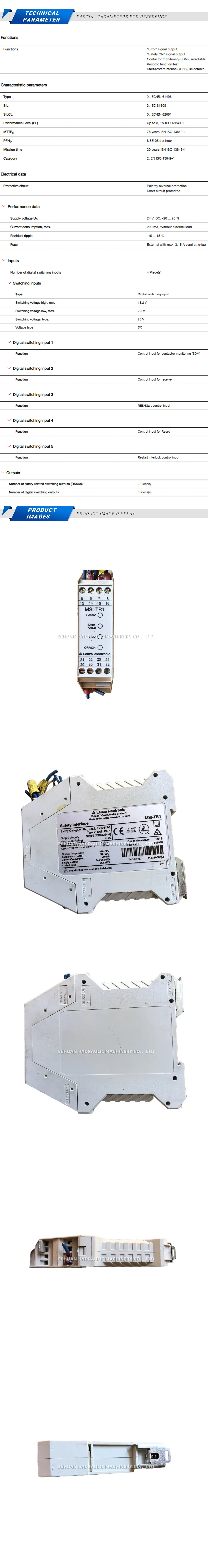 Leuze MSI-TR1 Description