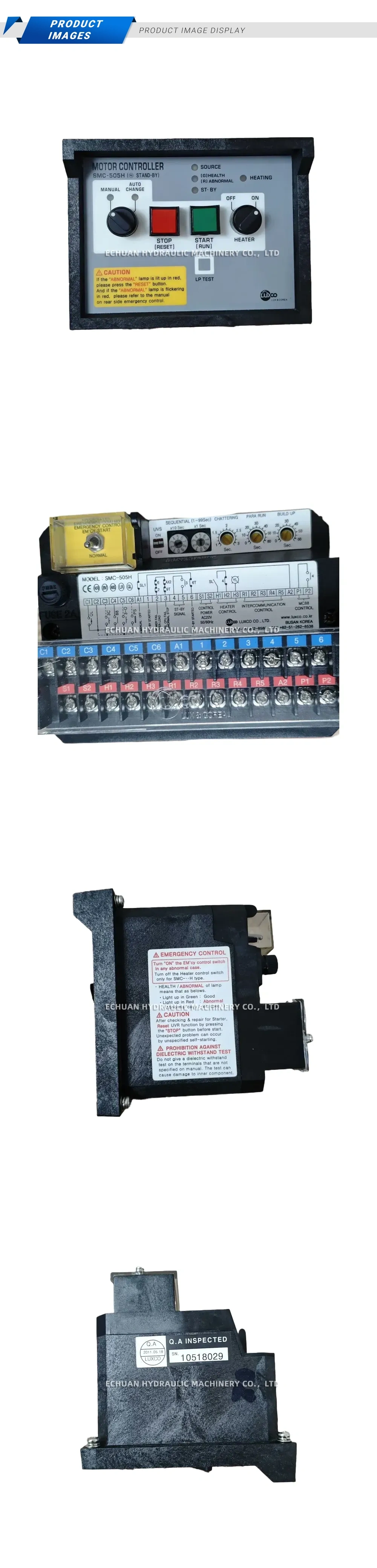 Luxco SMC-505H Motor Controller Description