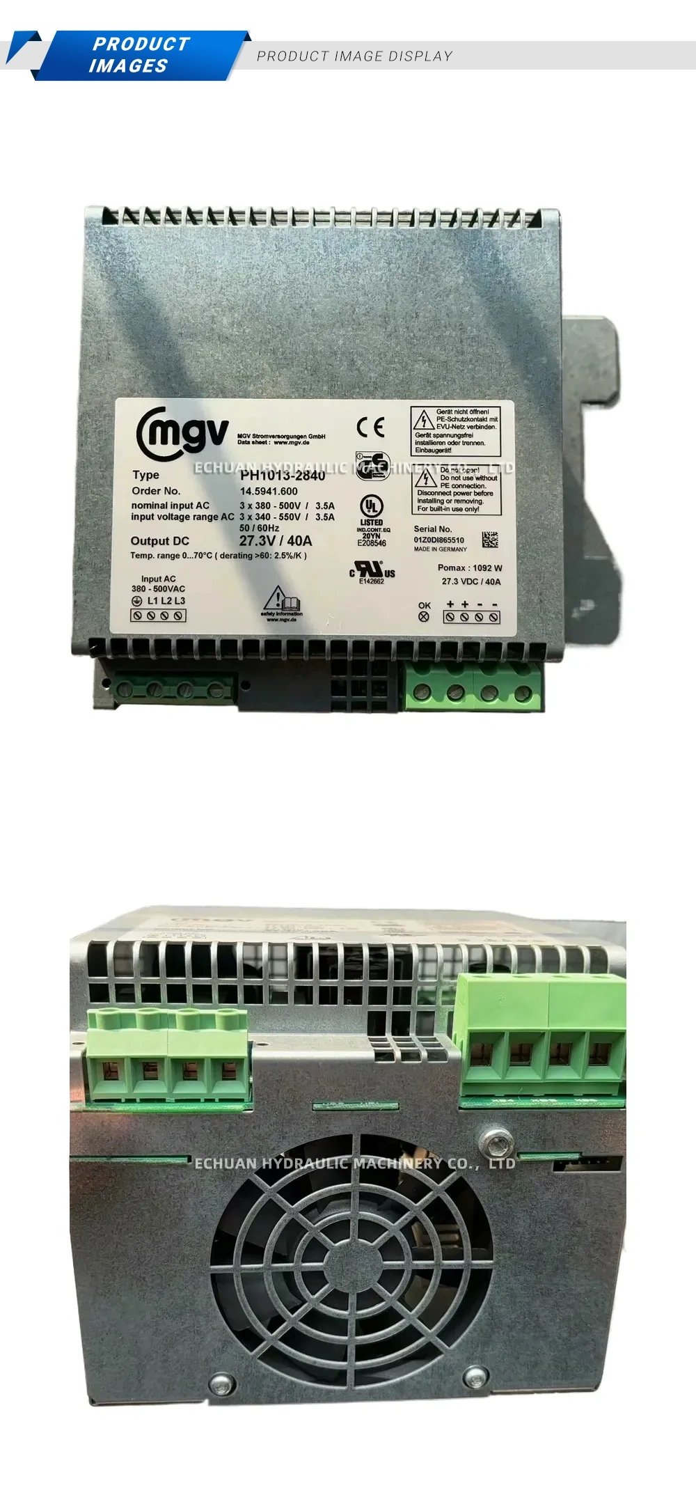 MGV PH1013-2840 Description