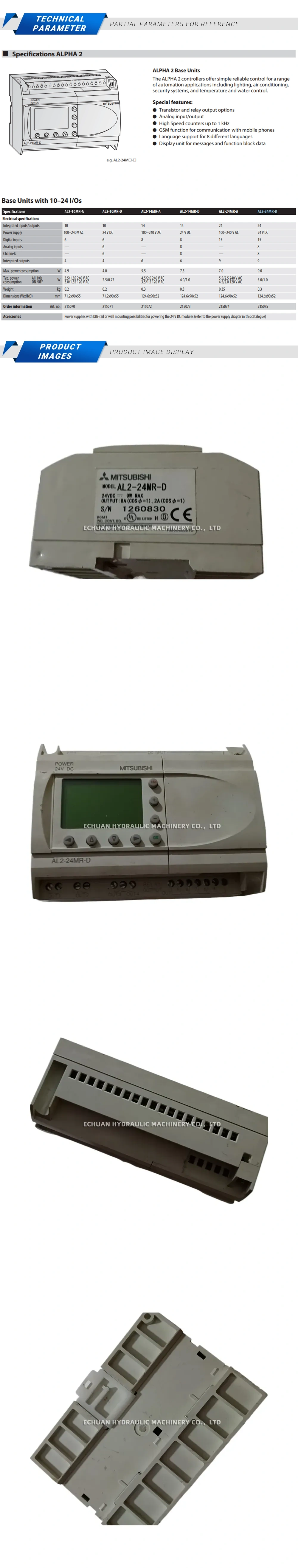 Mitsubishi AL2-24MR-D Description