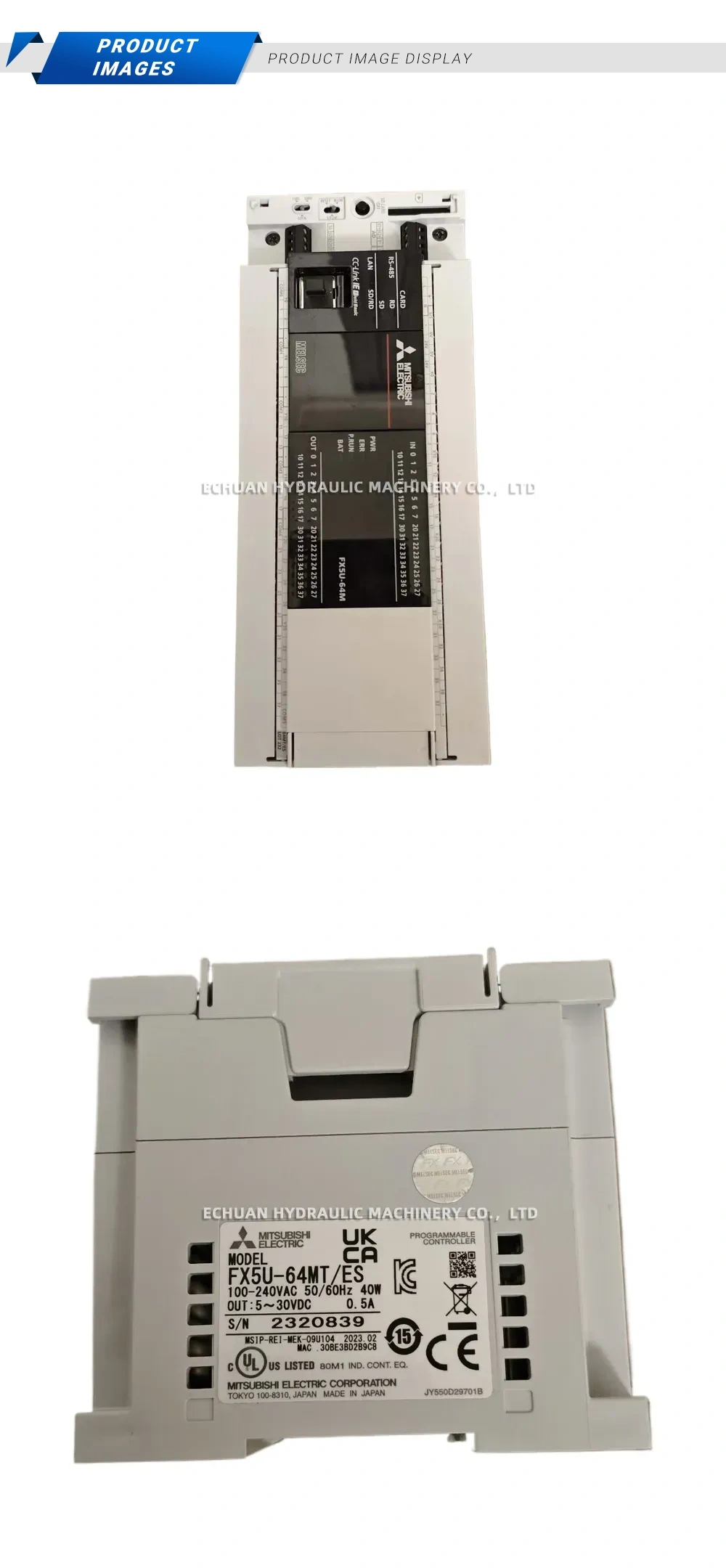 Mitsubishi FX5U-64MT/ES Description