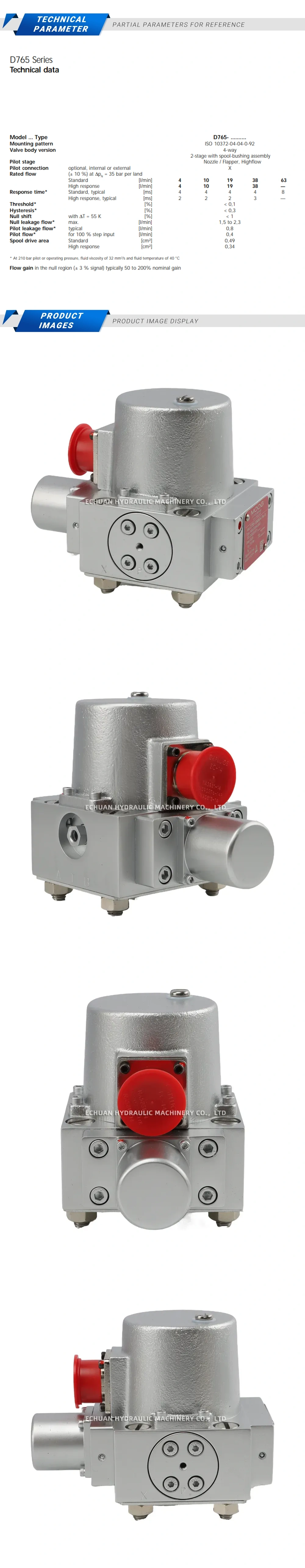 Moog D765-1048G-4 S63JOGM4USX0 Description