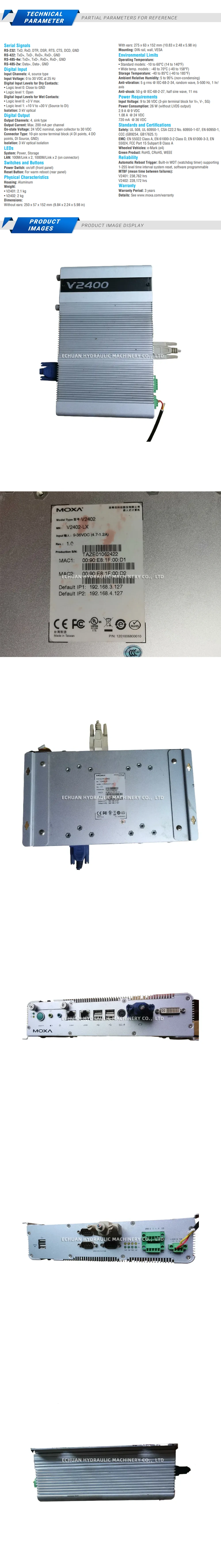 Moxa V2402-LX Description