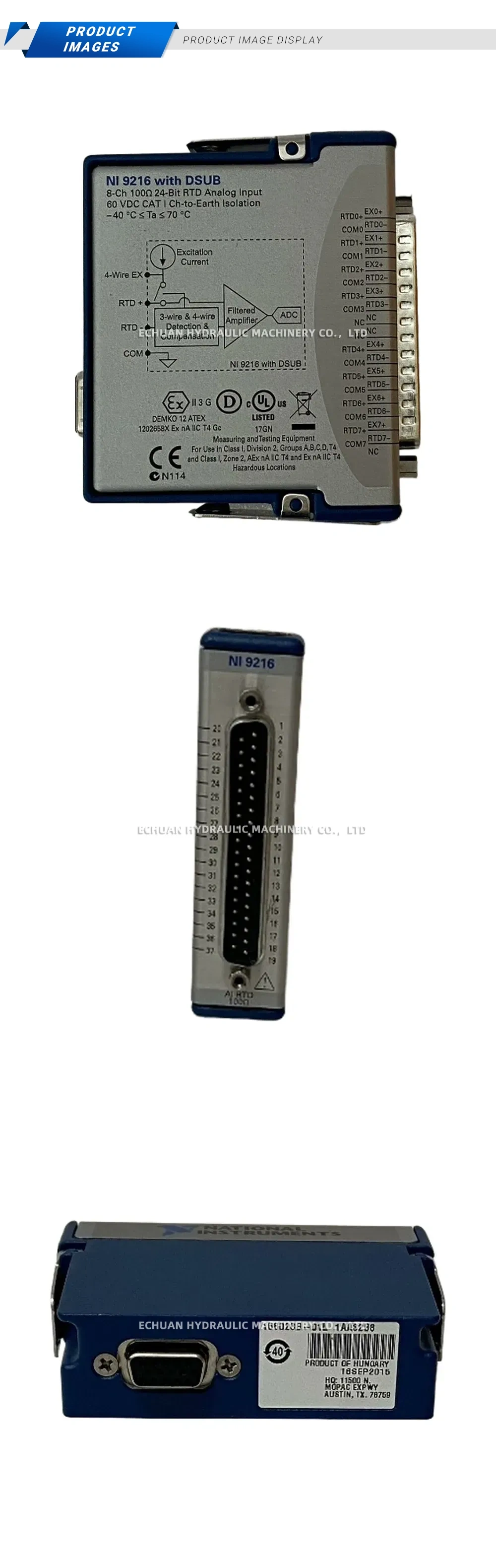 National Instruments 9216 Description