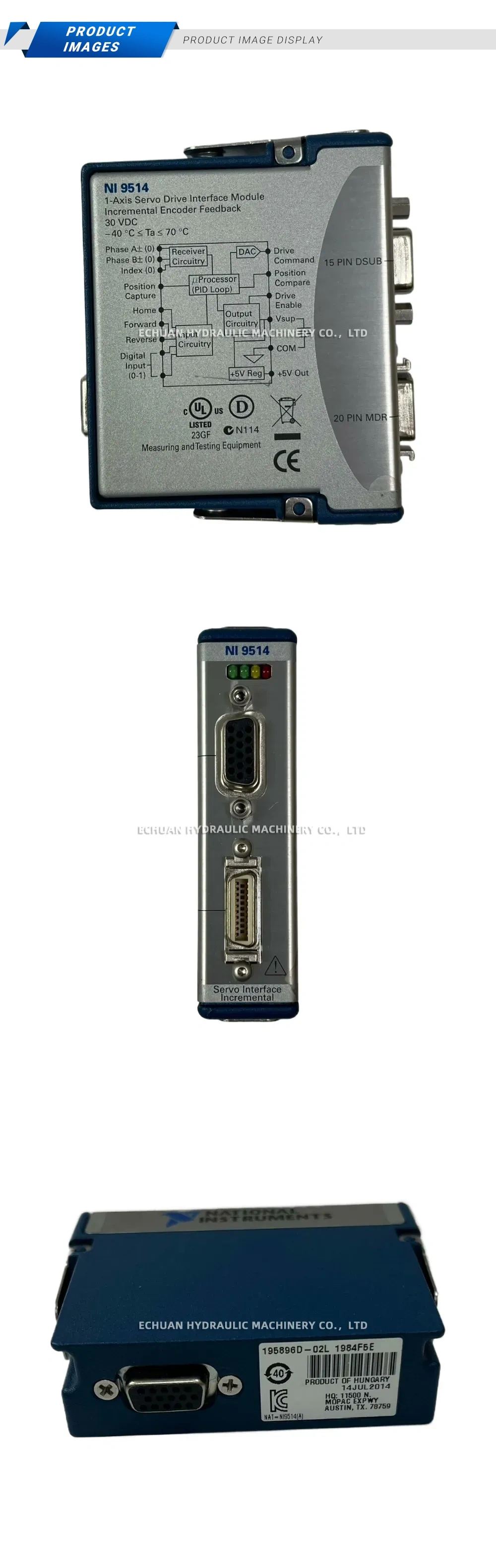 National Instruments 9514 Description