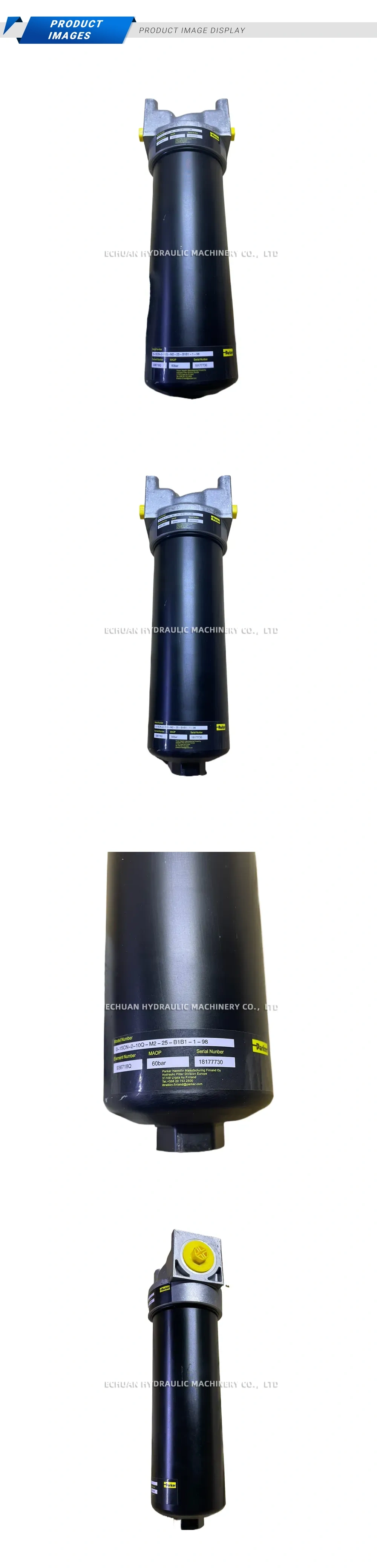 Parker 0-15CN-2-10Q-M2-25-B1B1-1-98 Description