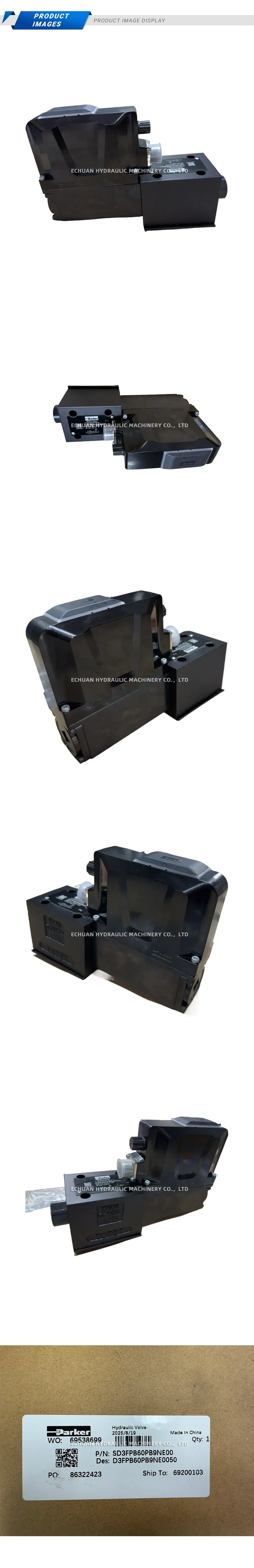 Parker D3FPB60PB9NE0050 Description