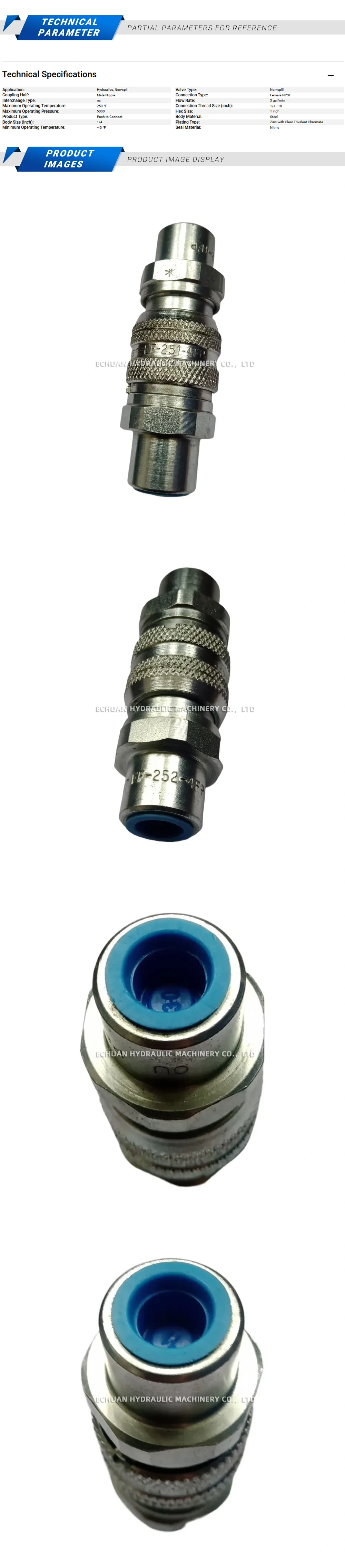 Parker FF-252-4FP Description