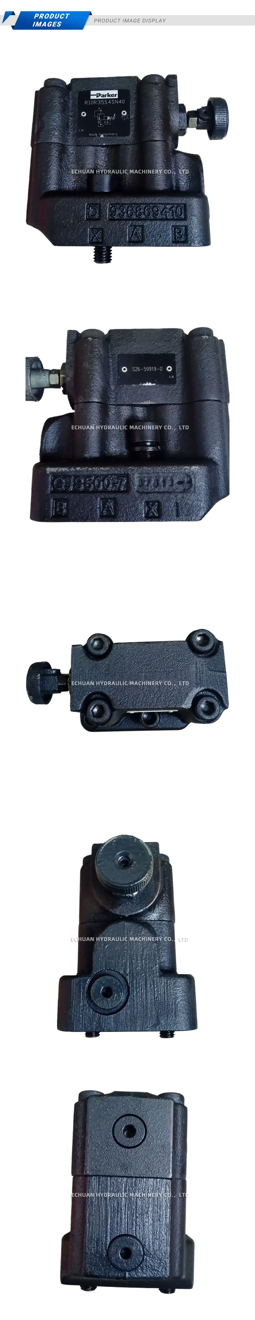 Parker R10R35S4SN40 Description