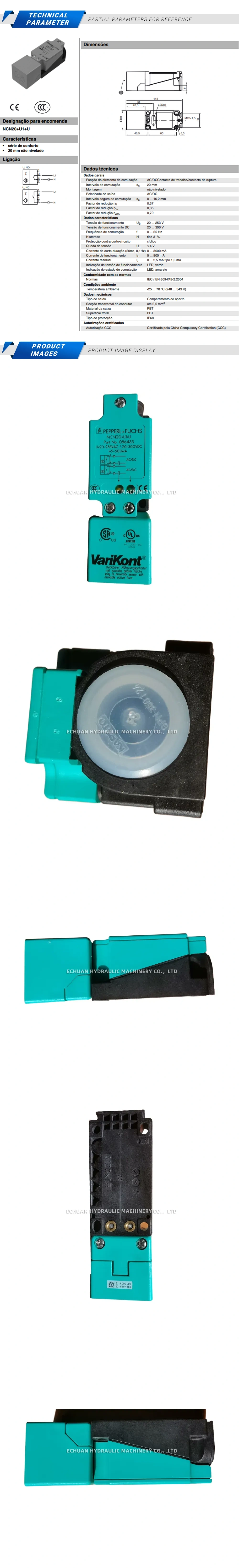 Pepperl+Fuchs NCN20+U1+U Description