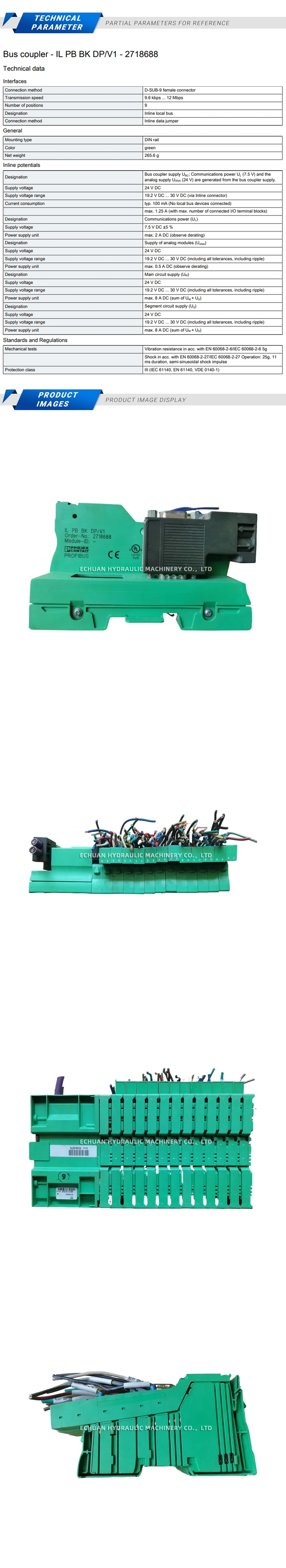 Phoenix IL PB BK DP/V1 2718688 Description