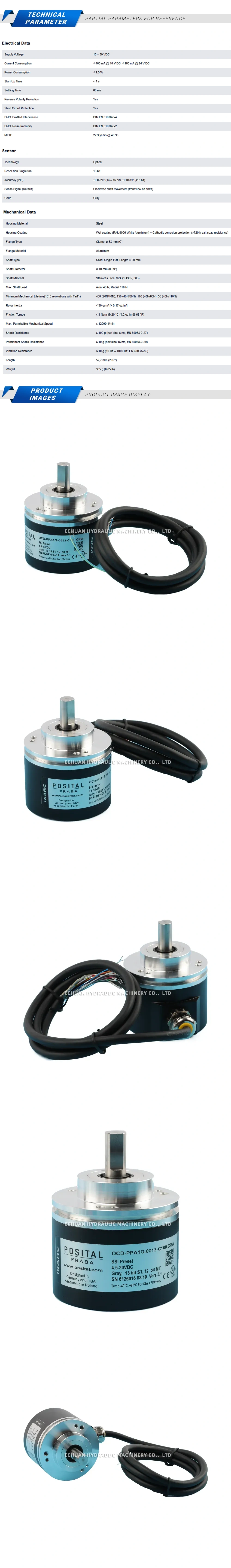 Posital OCD-PPA1G-0013-C100-CRW Description