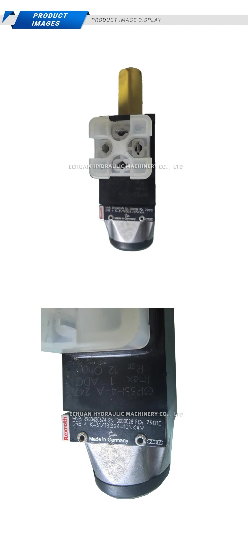 Rexroth R900420674 DRE4K-31/18G24-10NK4M Description