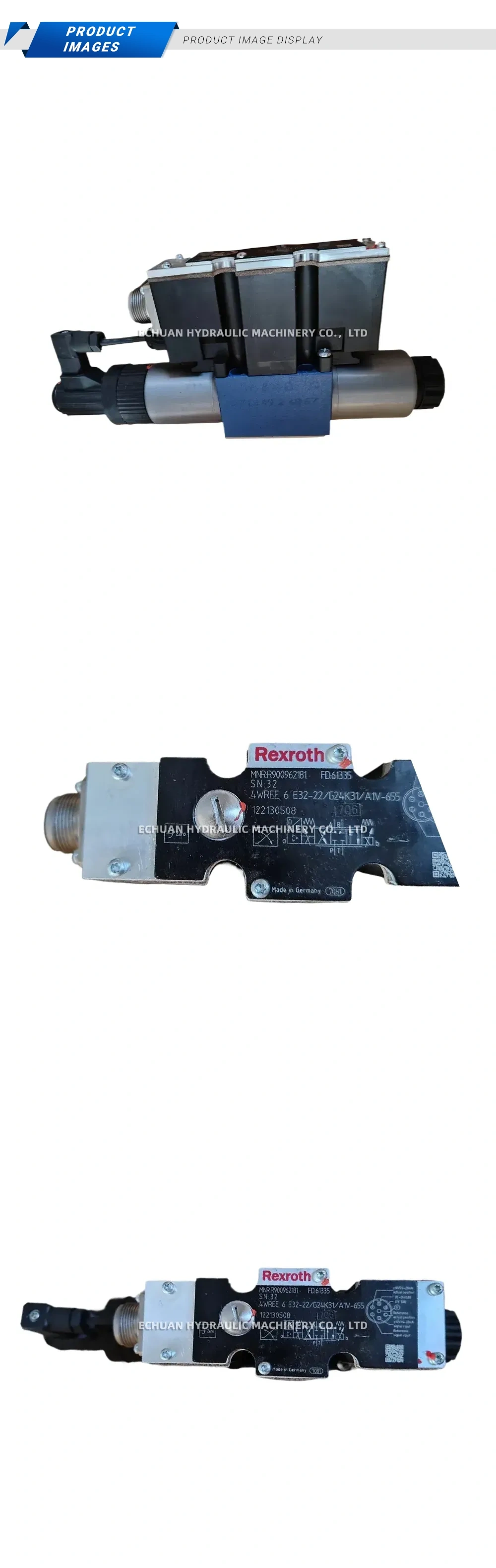 Rexroth R900962181 4WREE6E32-2X/G24K31/A1V-655 Description