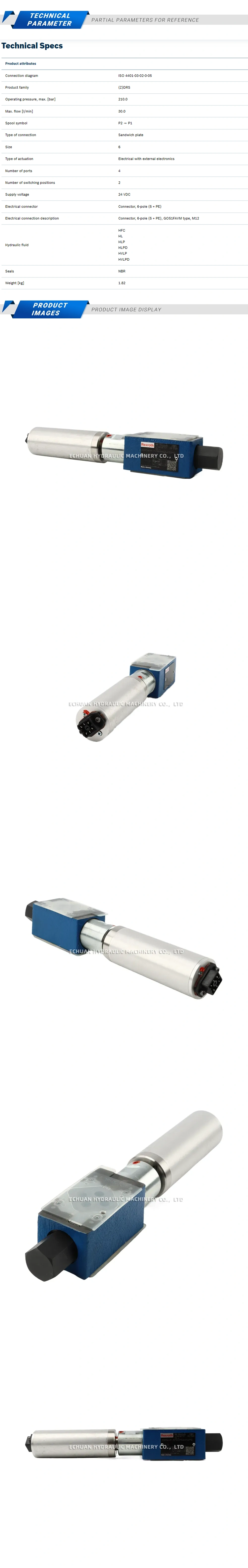 Rexroth R901025495 ZDRS6VP-1X/50AMG24K32MG Description