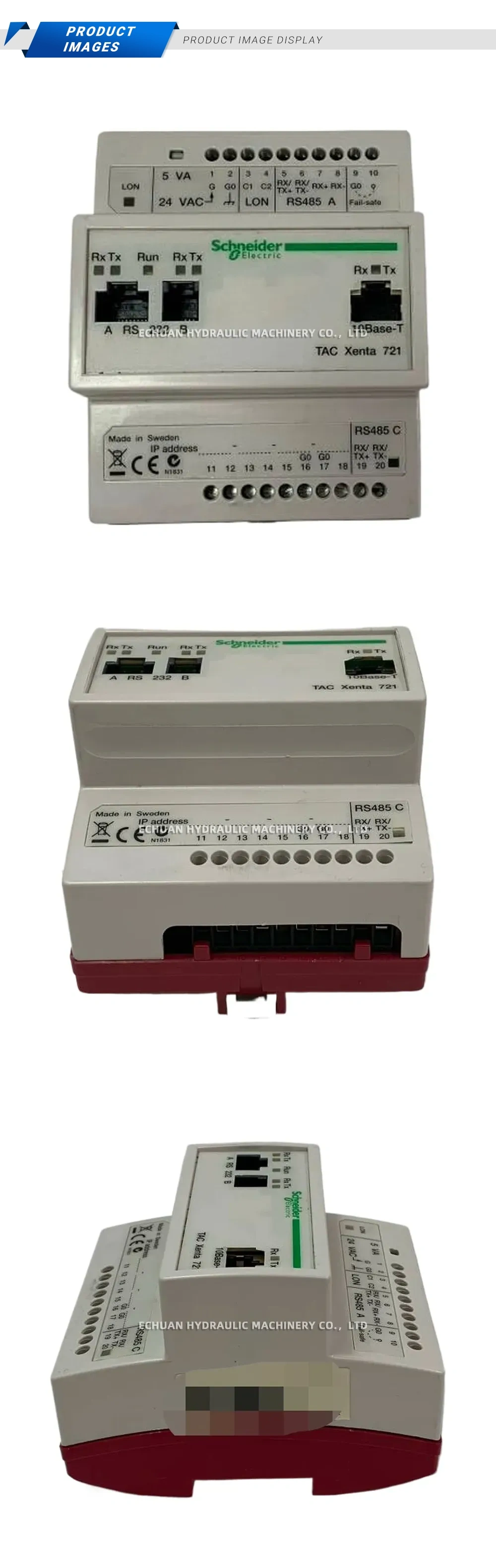 Schneider TAC XENTA 721 Description