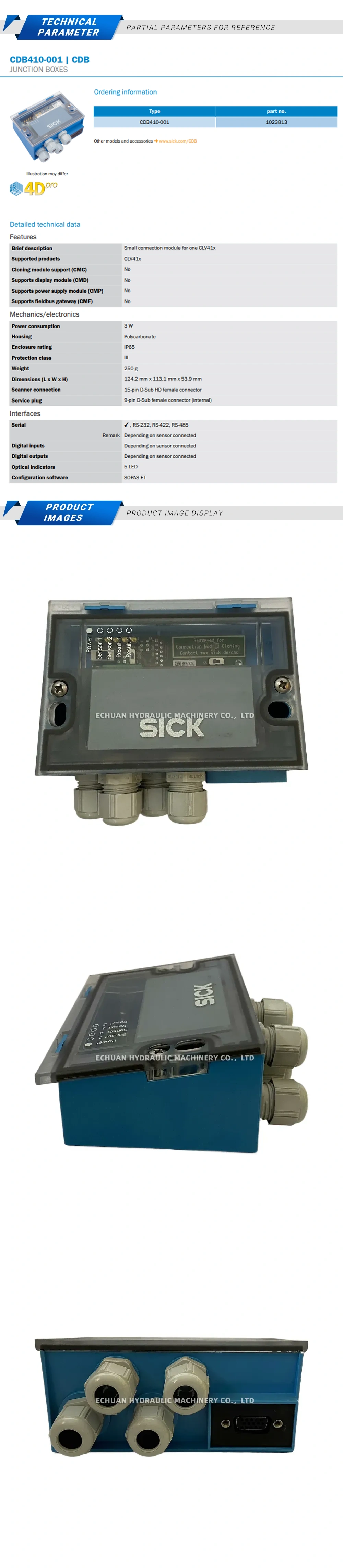 Sick CDB410-001 Description