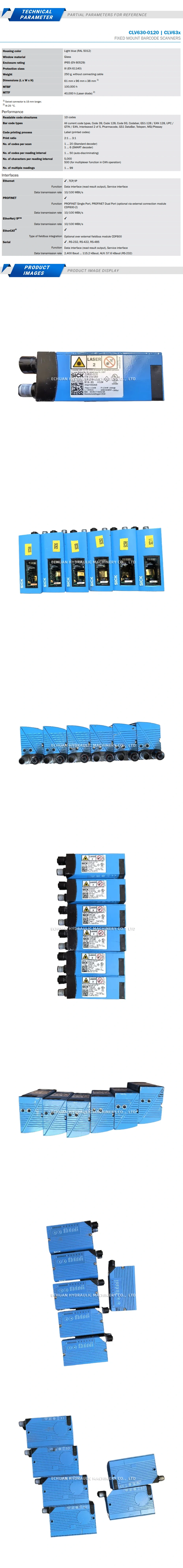 Sick CLV630-0120 Description
