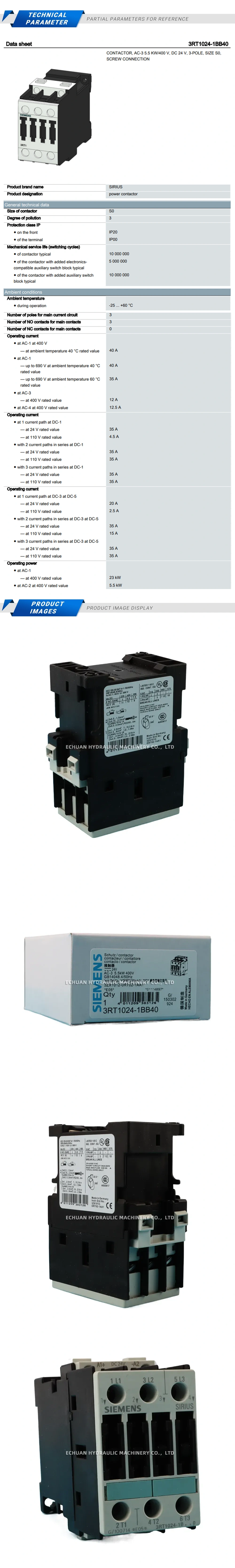 Siemens 3RT1024-1BB40 Description