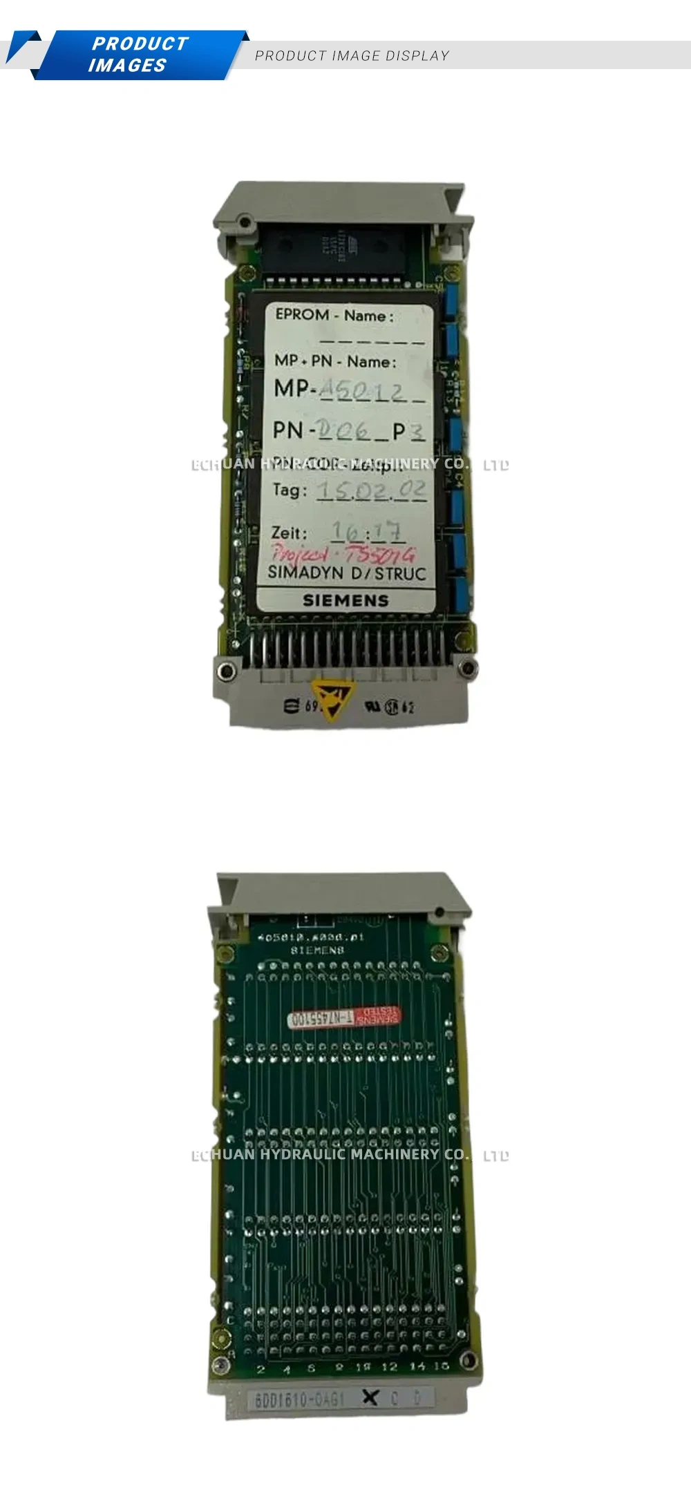 Siemens 6DD1610-0AG1 Description