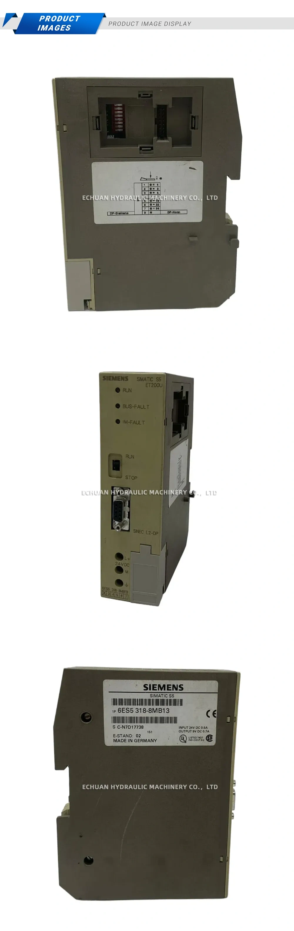 Siemens 6ES5318-8MB13 Description