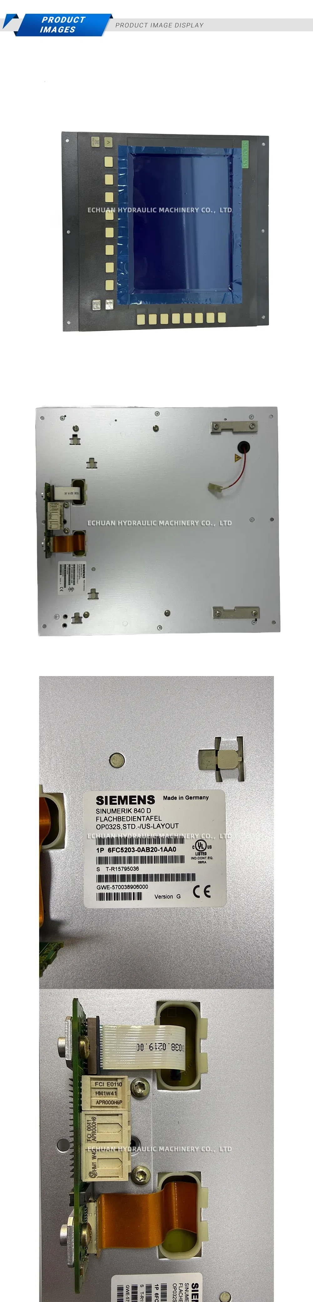 Siemens 6FC5203-0AB20-1AA0 Description