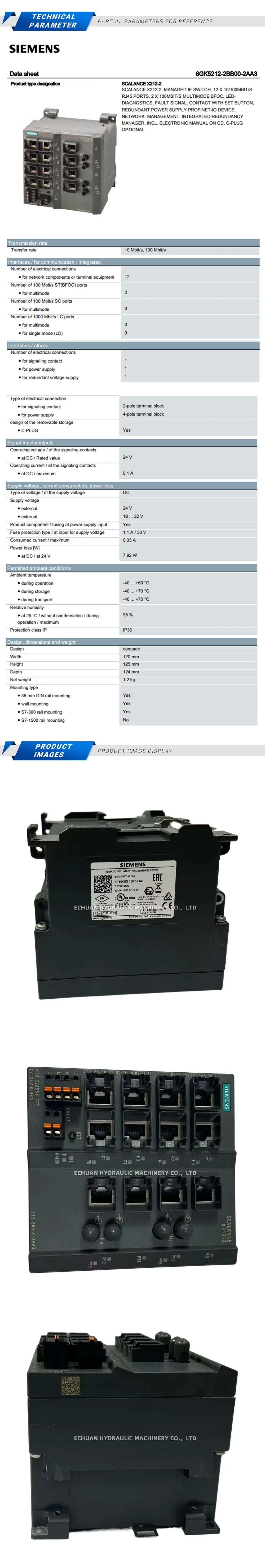 Siemens 6GK5212-2BB00-2AA3 Description