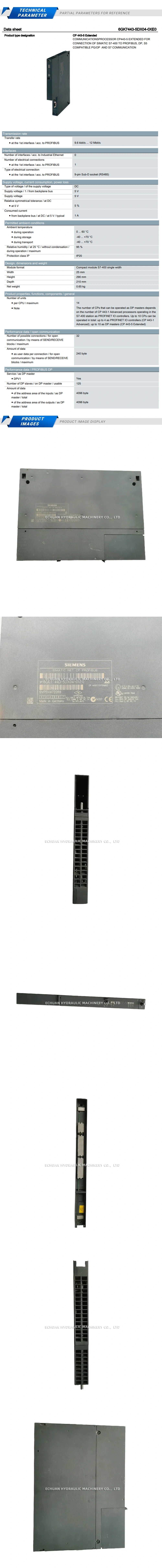 Siemens 6GK7 443-5DX04-0XE0 Description