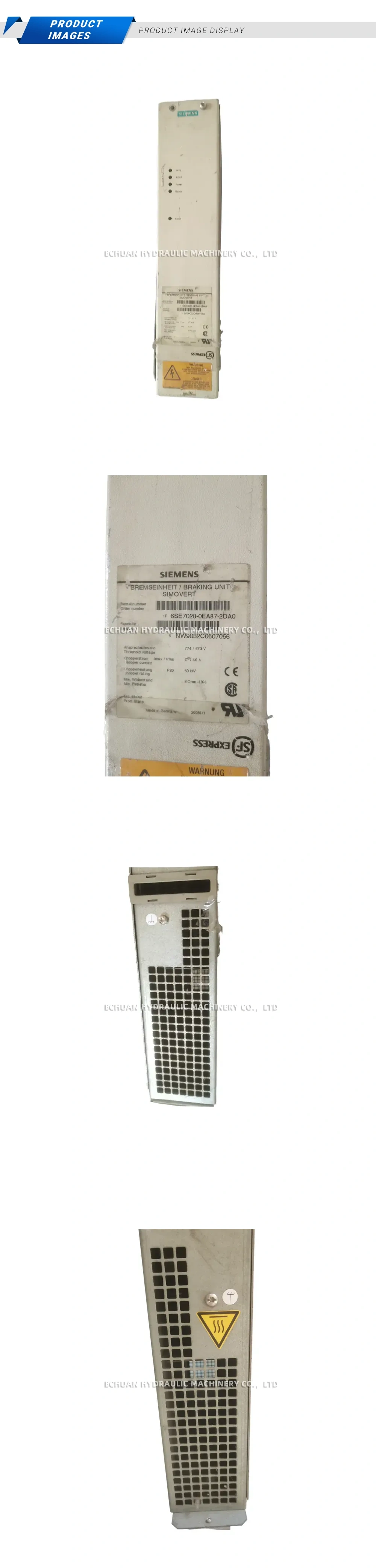 Siemens 6SE7028-0EA87-2DA0 Description