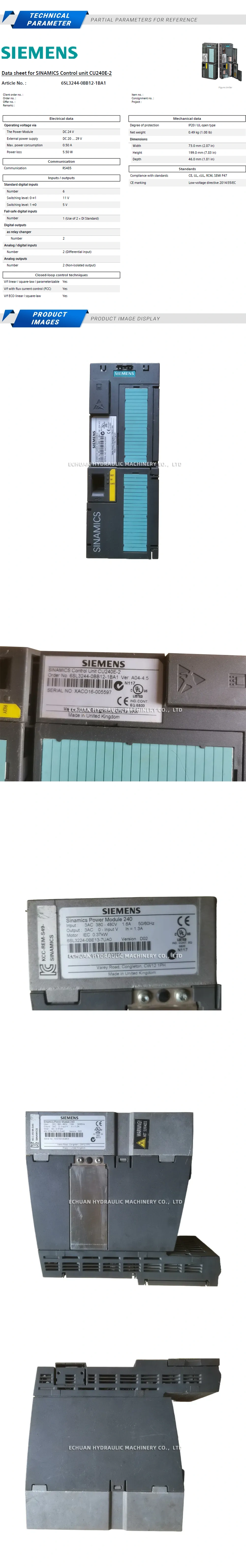 Siemens 6SL3244-0BB12-1BA1 Description
