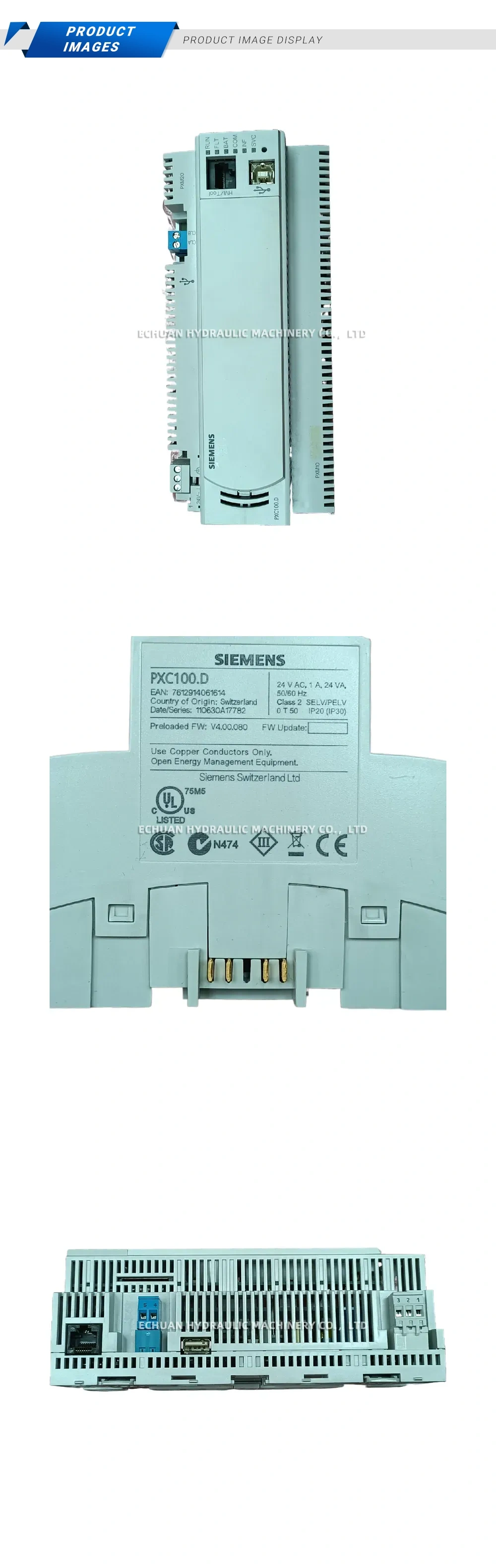 Siemens PXC100.D Modular Controller Description