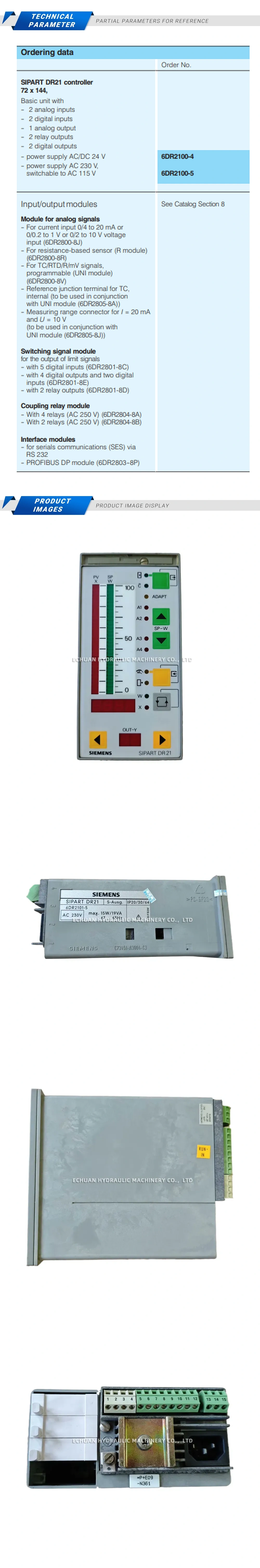 Siemens SIPART DR21 Description