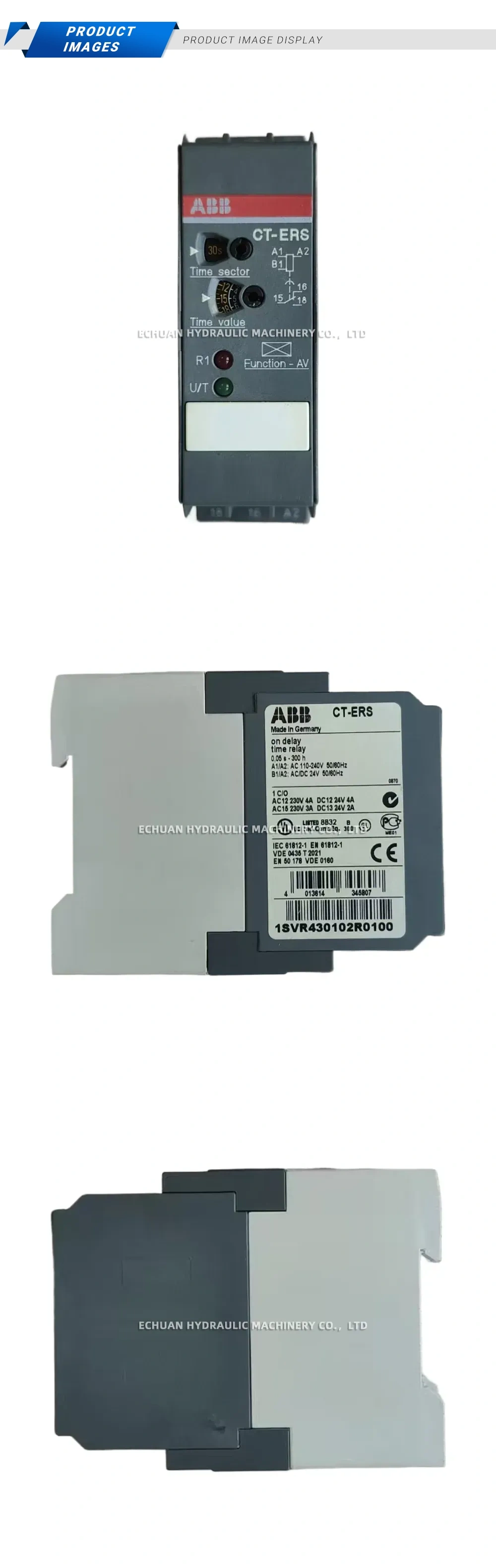 ABB 1SVR430102R0100 Time Relay Description