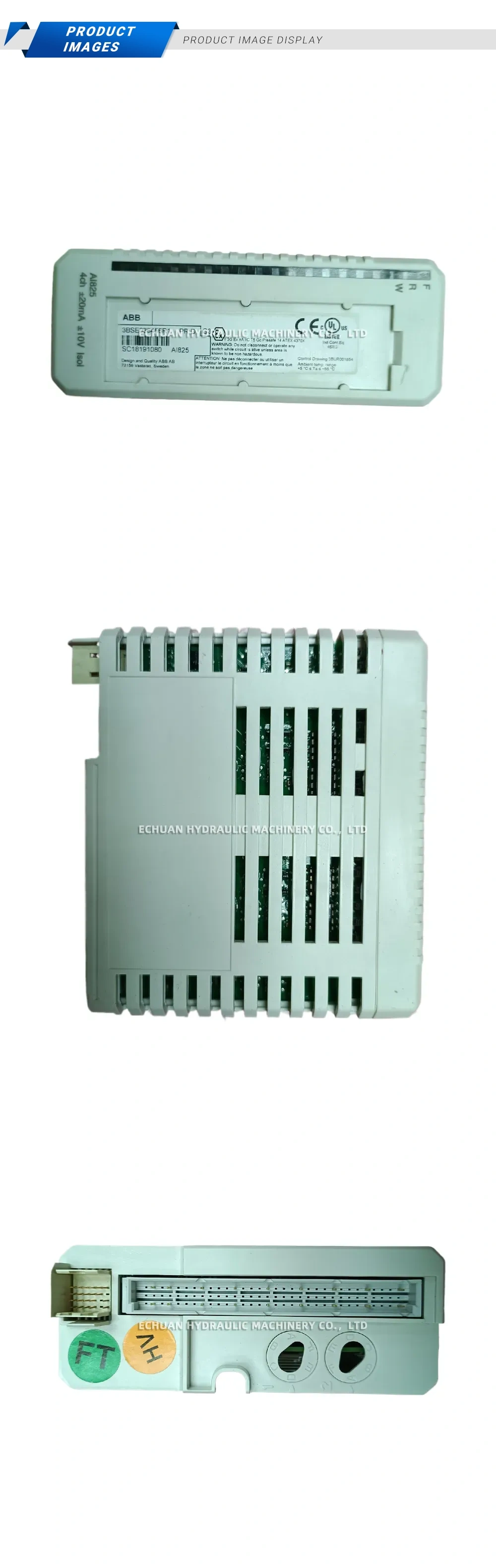 ABB 3BSE036456R1 Analog input module Description