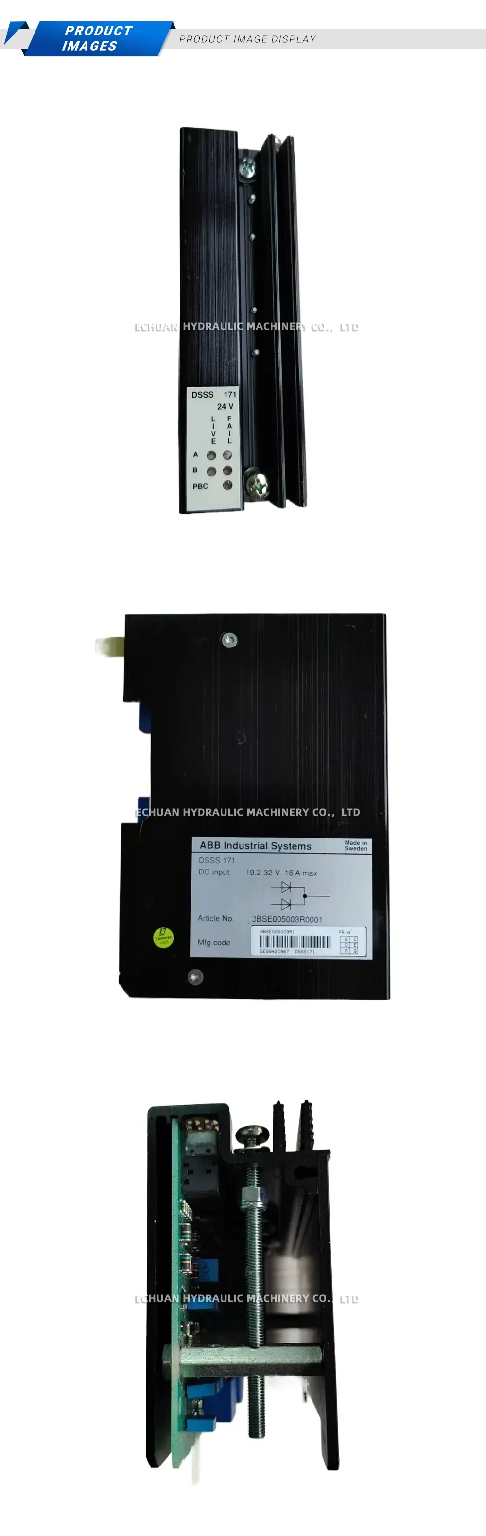 ABB DSSS171 Industrial control module Description