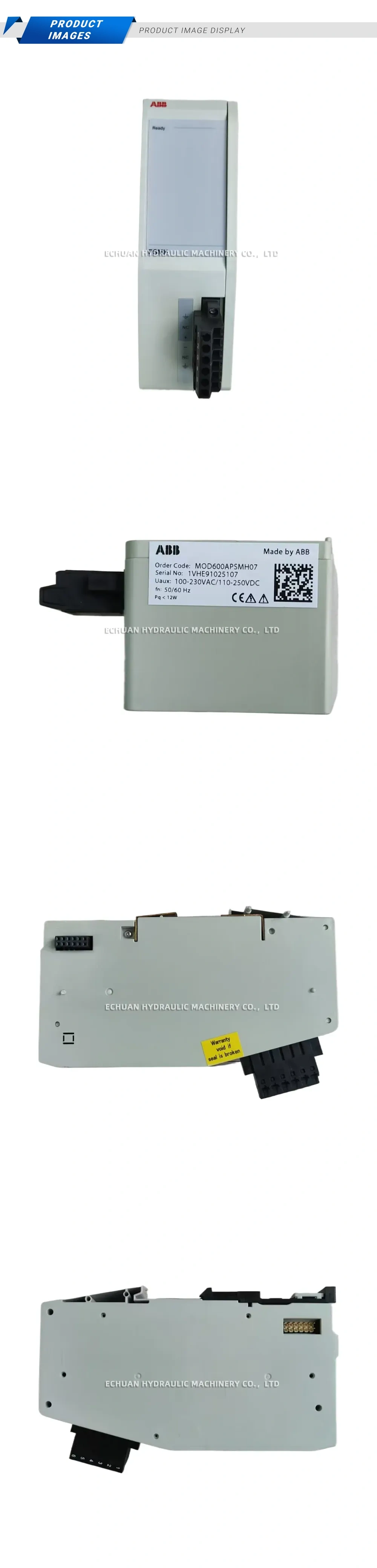 ABB MOD600APSMH07 Power Module Description